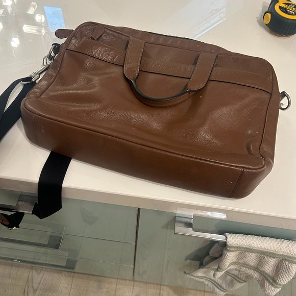Coach Briefcase - Brown / Walnut